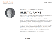 Tablet Screenshot of brentdpayne.com